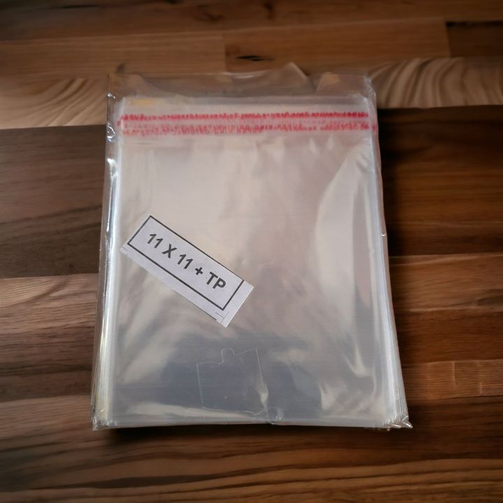 Plastik OPP Uk 11 x 11 