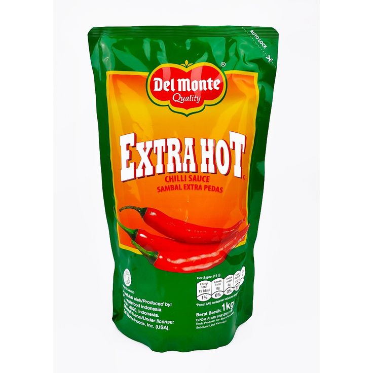 Delmonte hot 1kg @10 pouch 