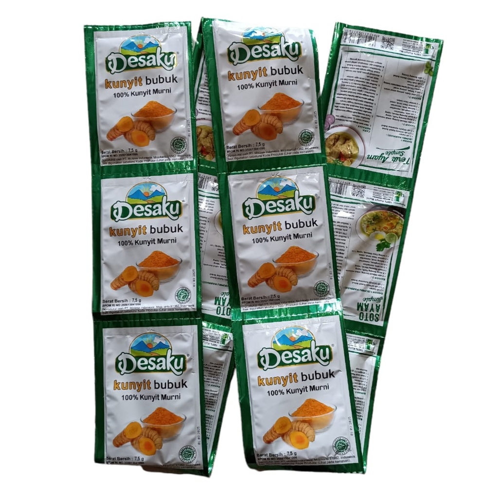 Kunyit Bubuk Desaku Isi 18 Pack